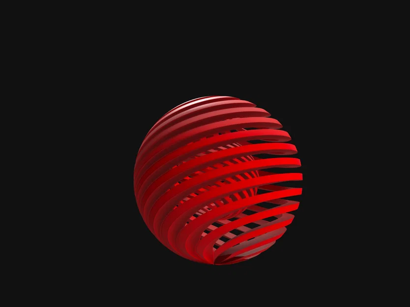 Quả cầu xoắn ốc khó in cho máy in 3D - Image 4