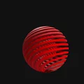 Quả cầu xoắn ốc khó in cho máy in 3D - Thumbnail 4