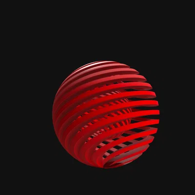 Quả cầu xoắn ốc khó in cho máy in 3D