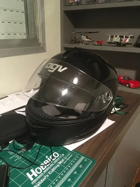 Vít nút che mặt mũi bảo hiểm AGV Longway Miglia - Image 3