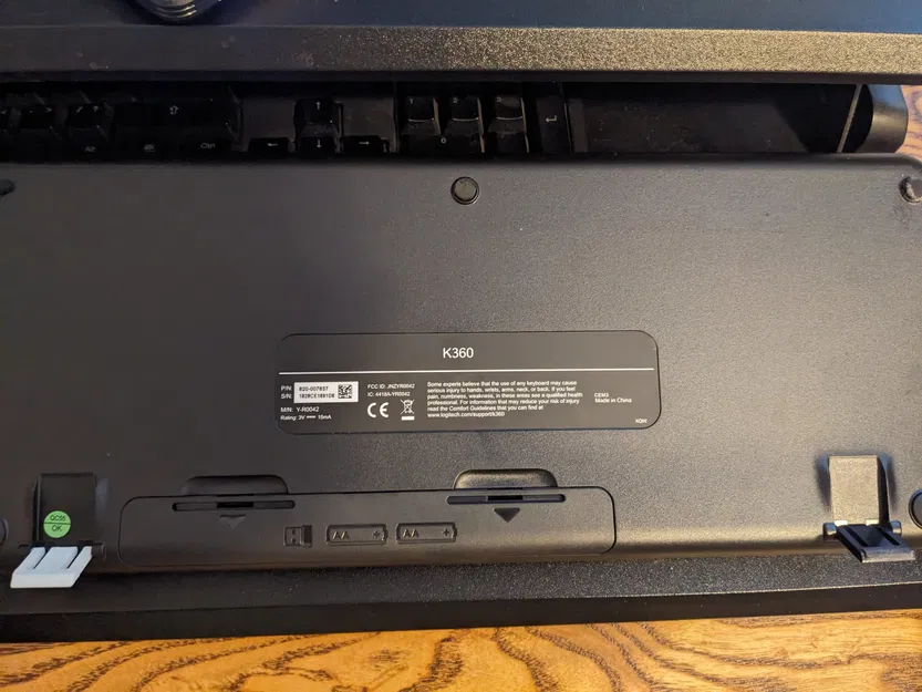 Thay thế chân cho bàn phím Logitech K360 - Image 1