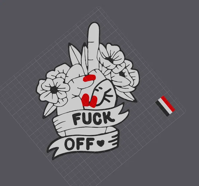 Hoa FU - Mô hình nghệ thuật và thiết kế độc đáo - Image 1