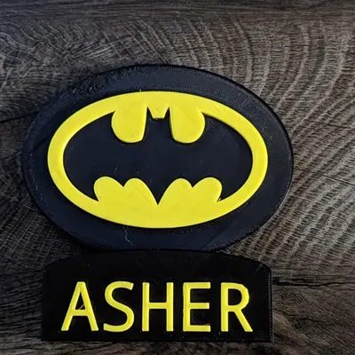 Biểu tượng dơi với nền và giá đỡ tùy chỉnh