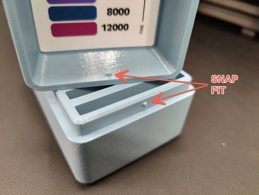 Hộp lưu trữ đệm chà nhám Micro-Mesh 2x2 - Image 6