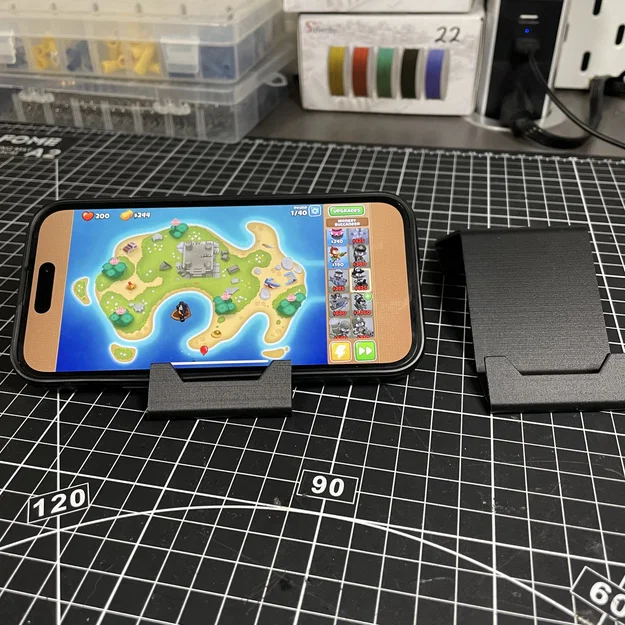 Giá đỡ điện thoại nằm ngang cho việc xem video - Image 2