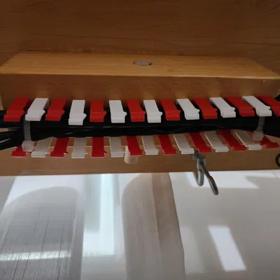 Bộ ống dẫn dây in 3D chắc chắn và nhẹ nhàng