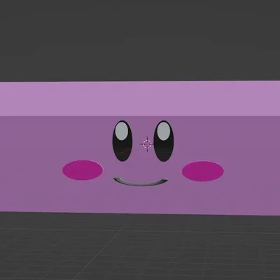 Nhân vật Curby độc đáo với thiết kế đường viền