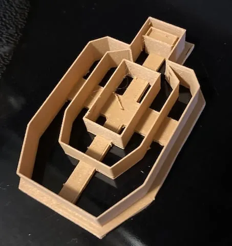 Khuôn bánh quy mục tiêu USPSA cho luyện tập dryfire - Image 1