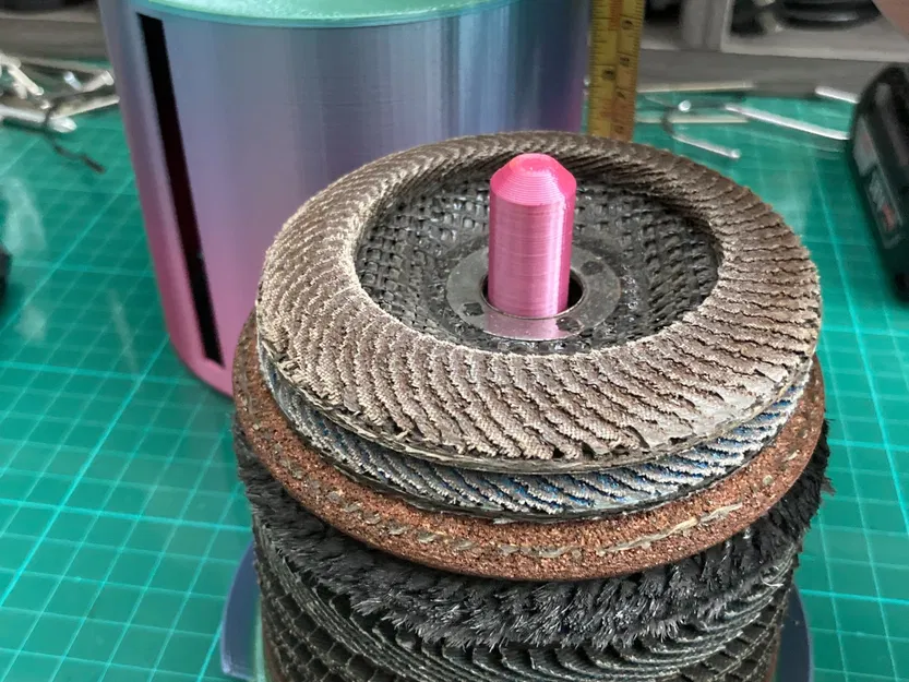 Hộp đựng đĩa cắt lưỡi mài 4 inch - Image 1