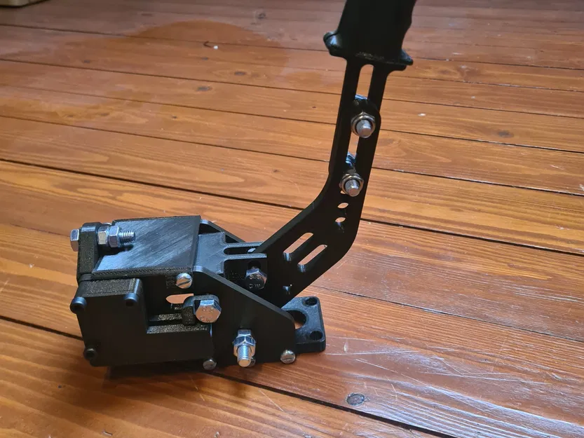 Bộ phanh tay Sim Racing V1 in 3D với Arduino và cảm biến potentiometer - Image 3