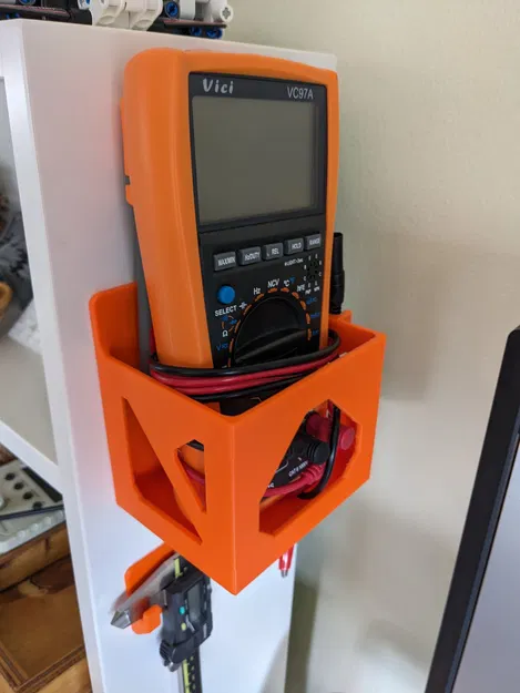 Giá đỡ đồng hồ vạn năng gắn tường kèm dây cáp - Image 3