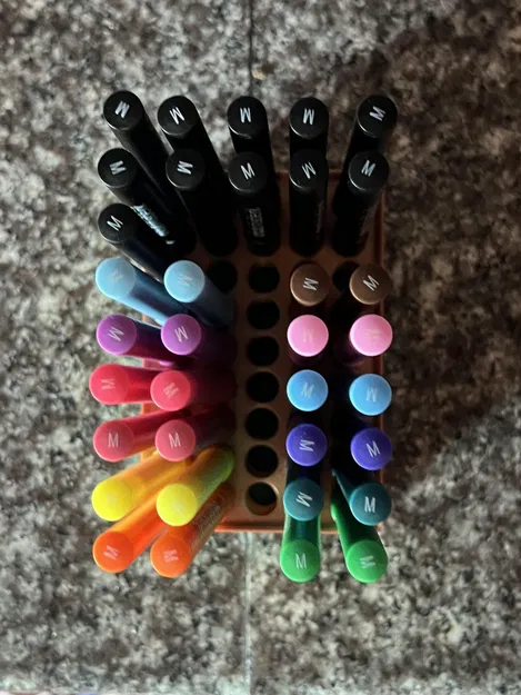 Giá đỡ bút Cricut Gridfinity 2x3x1 cho mực Infusible Ink - Image 3