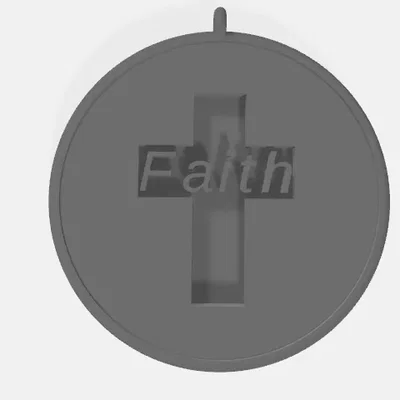 Mặt dây chuyền thánh giá biểu tượng đức tin