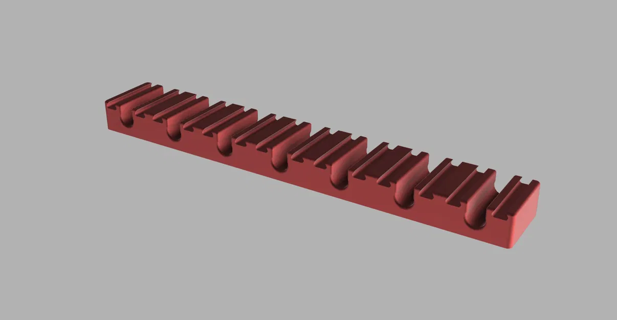 Giá đỡ cáp cho cáp 3mm trong tủ mạng - Image 2