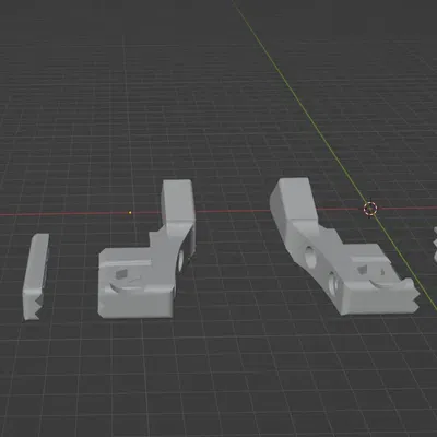 Bàn đạp ga Canik Rival với chi tiết kẹp tách rời