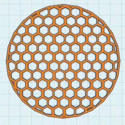 Đế lót ly đơn giản hình cuộn Prusa