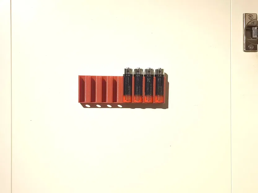 Giá đỡ pin tối giản cho 2-12 viên pin AA/AAA - Image 2