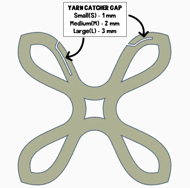 Cuộn chỉ tổ chức với nhiều kích thước khác nhau - Image 2