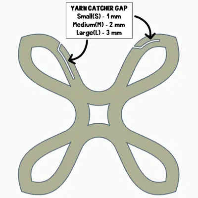 Cuộn chỉ tổ chức với nhiều kích thước khác nhau