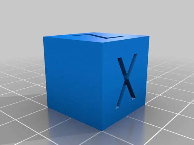 Khối lập phương hiệu chuẩn cho máy in 3D - Image 1
