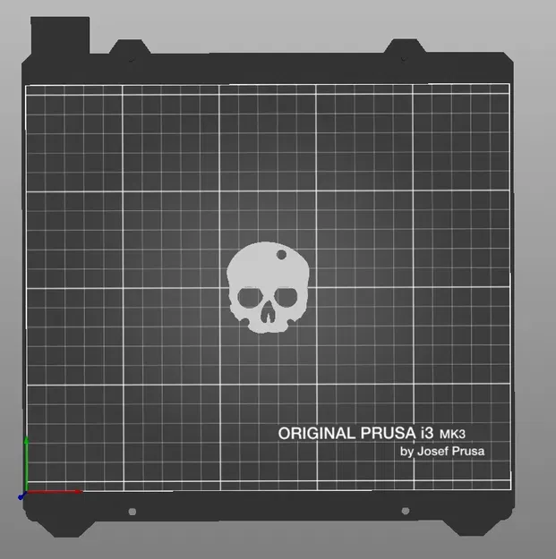 Móc chìa khóa hình đầu lâu độc đáo cho in 3D - Image 1
