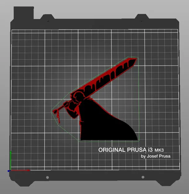 Biểu tượng bóng dáng Guts trong Berserk - Image 1