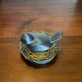 Giá đỡ kẹp giấy hình tổ chim độc đáo cho bàn làm việc - Thumbnail 2