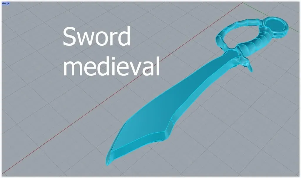 Kiếm thời trung cổ mô phỏng 3D - Image 2
