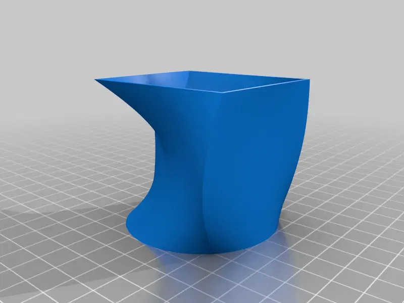 Bình nhỏ hình tròn, vuông và tam giác thiết kế loft - Image 1