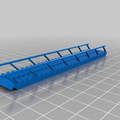 Cầu thang xoắn và cầu nối tỷ lệ HO