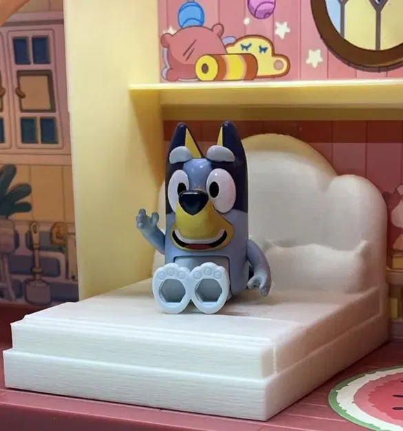 Giường lớn cho ngôi nhà chơi Bluey - Image 1