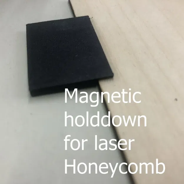 Giá đỡ từ tính cho bàn tổ ong trên máy khắc laser - Image 2