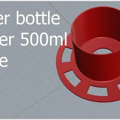 Giá đỡ chai nước 500 ml hoặc bia