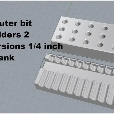 Giá đỡ mũi khoan Router Bit cho máy in 3D