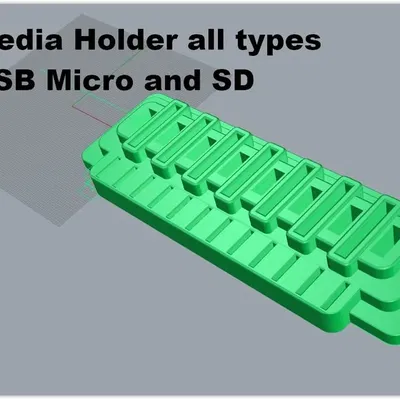 Giá đỡ media cho tất cả loại USB và Micro SD