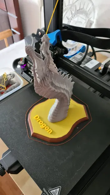 Bust rồng Drogon gắn tường độc đáo - Image 2