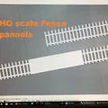 Rào chắn HO Scale với bảng hiệu - Thumbnail 2