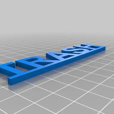 Biểu tượng cho thùng rác và thùng tái chế