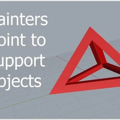 Giá đỡ điểm sơn cho các vật thể