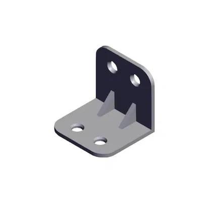 Giá đỡ hình chữ L cho kệ và kết nối các mảnh ghép