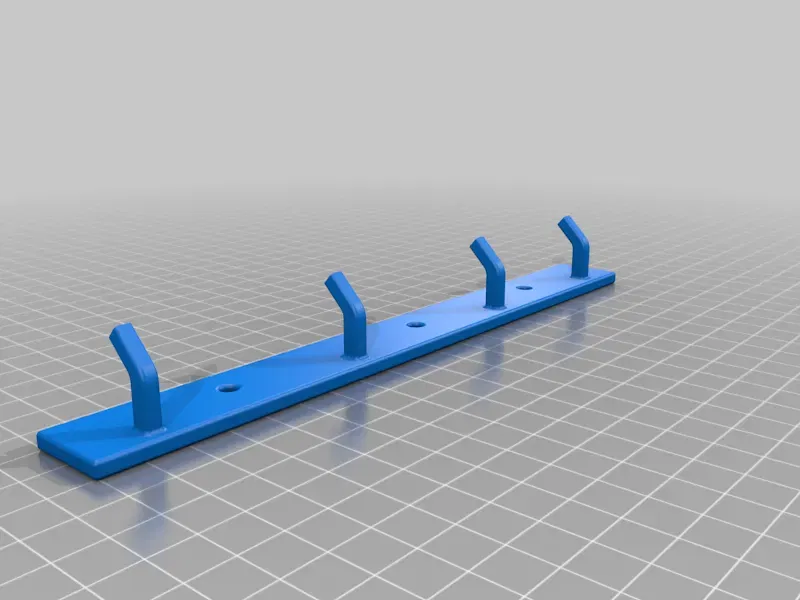 Giá treo với 4 móc cho đồ nhẹ - Image 2