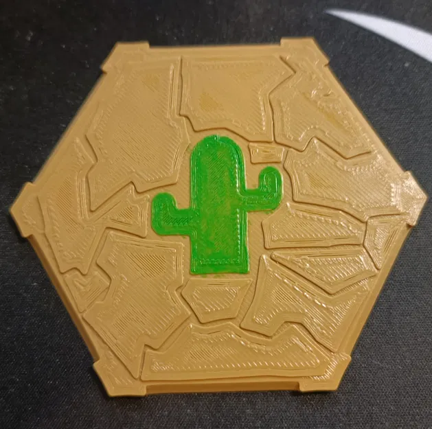 Gạch lát sa mạc Catan remix cho trò chơi bàn - Image 1