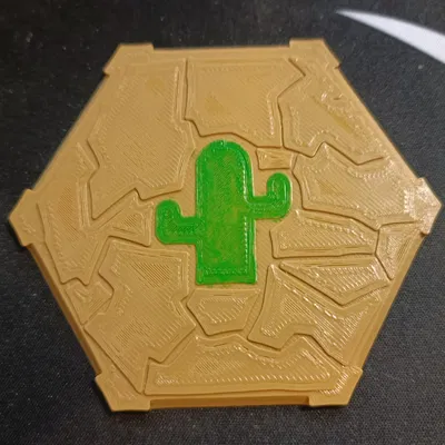 Gạch lát sa mạc Catan remix cho trò chơi bàn