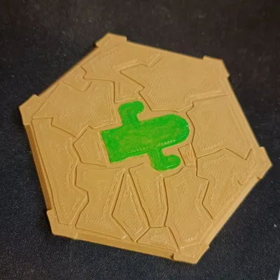 Gạch lát sa mạc Catan remix cho trò chơi bàn