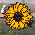 Nghệ thuật sân vườn in 3D hình hoa hướng dương - Thumbnail 2