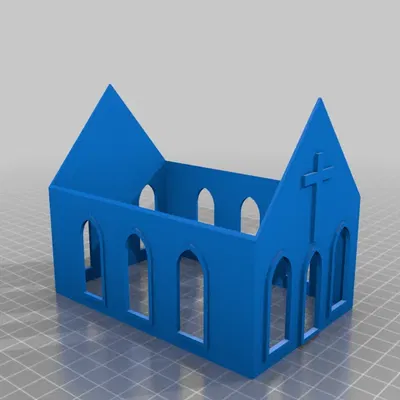 Nhà thờ quy mô HO cho mô hình tàu hỏa