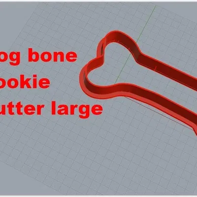 Bộ cắt bánh quy hình xương chó