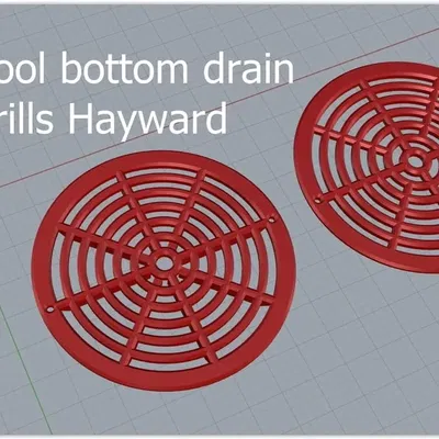 Lưới thoát nước dưới đáy hồ bơi Hayward