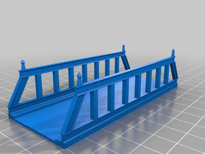 Cầu nhỏ tỉ lệ HO cho mô hình đường sắt - Image 1