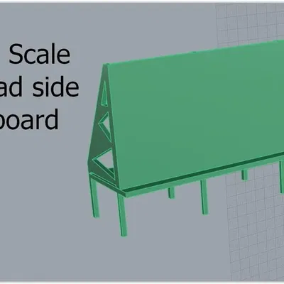 Biển quảng cáo ven đường quy mô HO